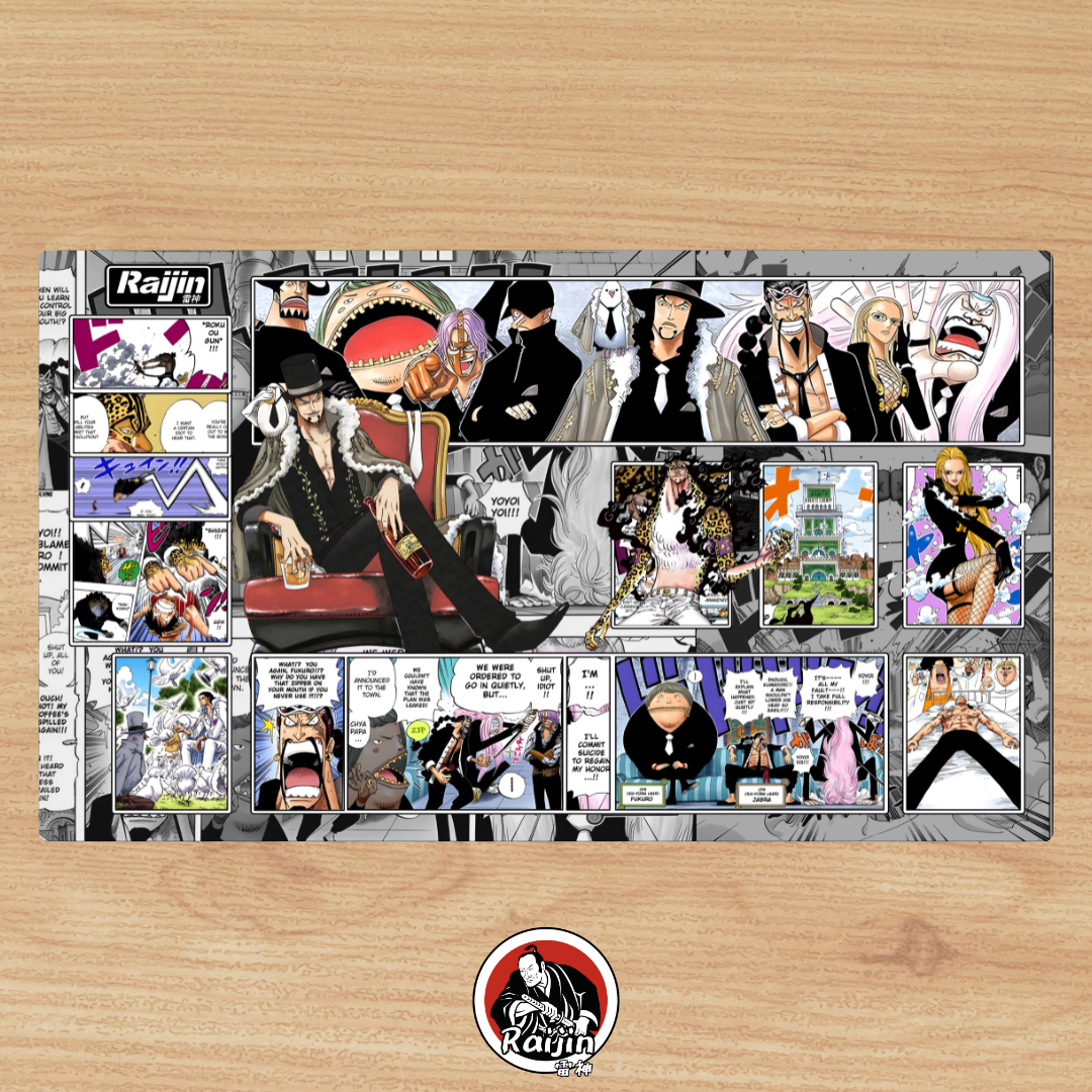 Playmat One Piece - Lucci (RAIJIN CUSTOM MAT)