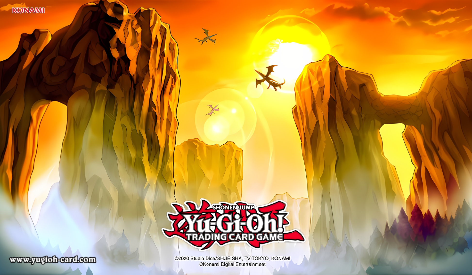 Playmat Yu-Gi-Oh! - Dragon Ravine – Loja do Raijin