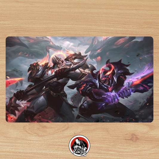 Playmat Riftbound - Garen vs Darius