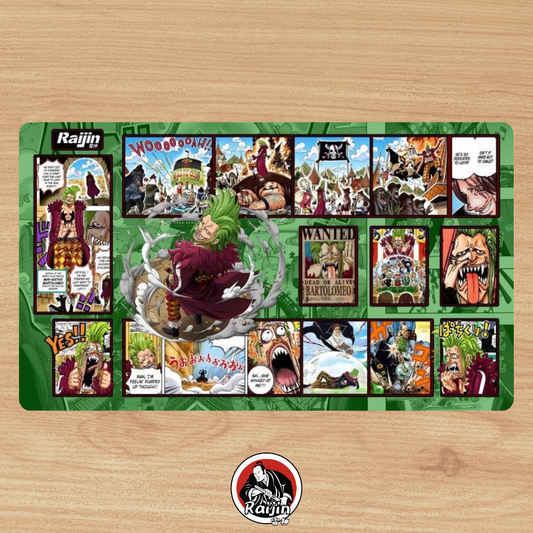 Playmat One Piece - Bartolomeu (RAIJIN CUSTOM MAT)